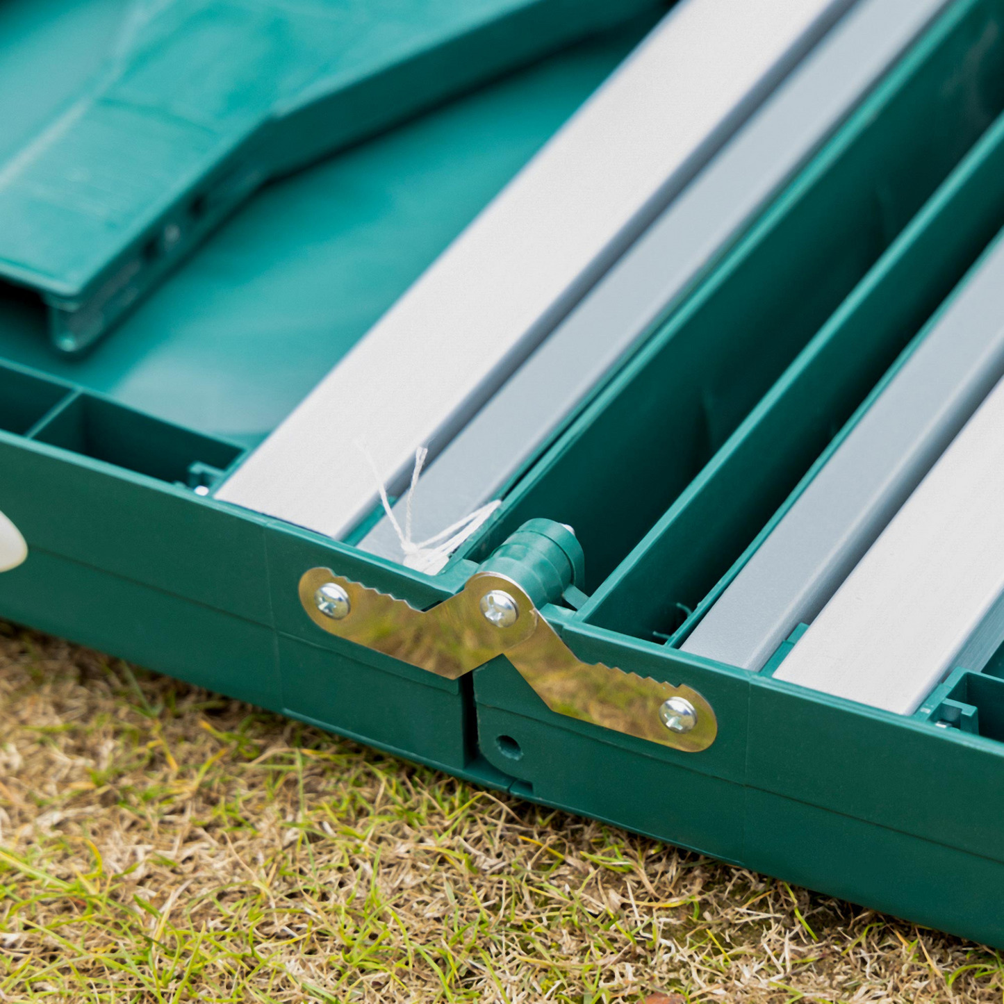 Folding Picnic Table and Bench Set- Green