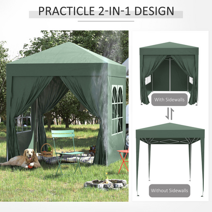 Garden Pop Up Gazebo with removable walls | Jscapes