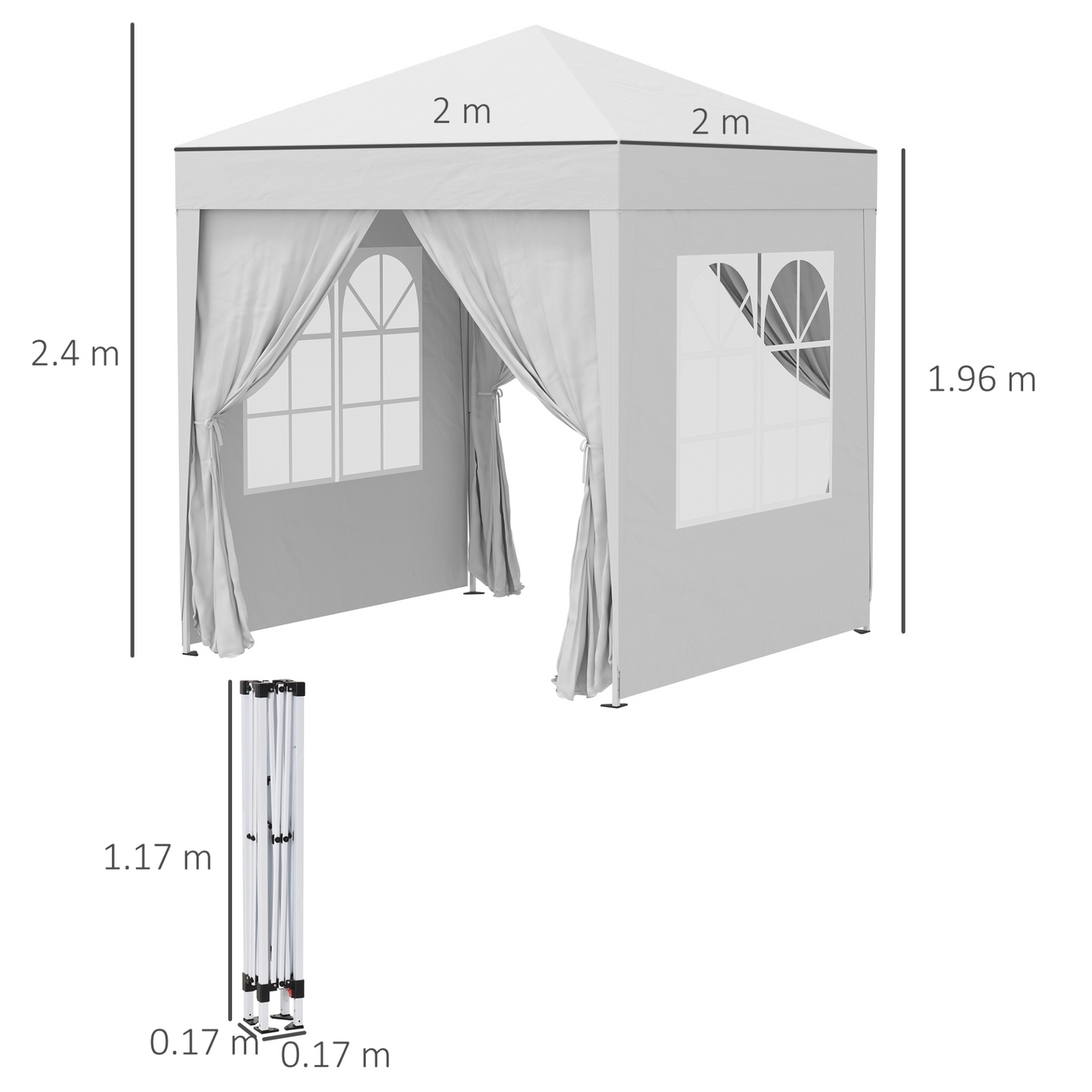 Garden Pop Up Gazebo Marquee | Jscapes Home and Garden