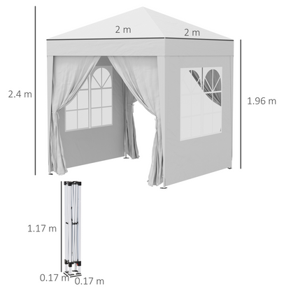 Garden Pop Up Gazebo Marquee | Jscapes Home and Garden