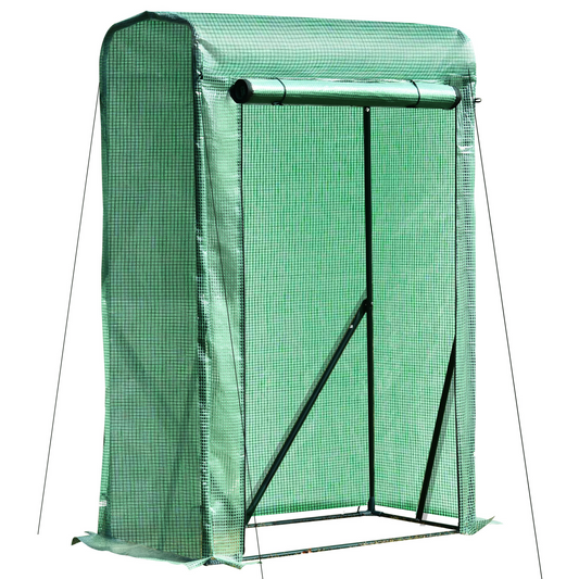 Outdoor PE Greenhouse 100L x 50W x 150HCM - Green