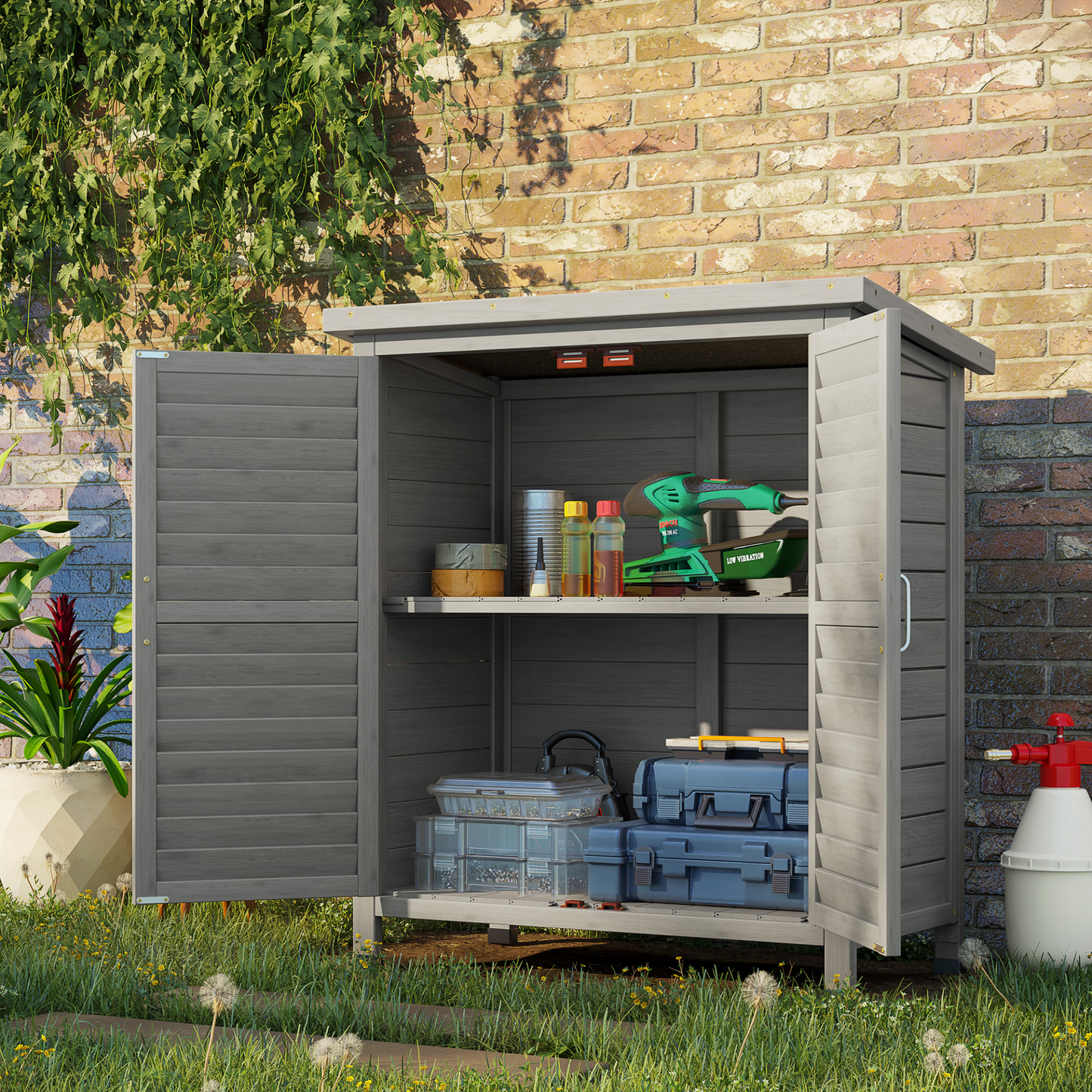 Wooden Garden Storage Shed