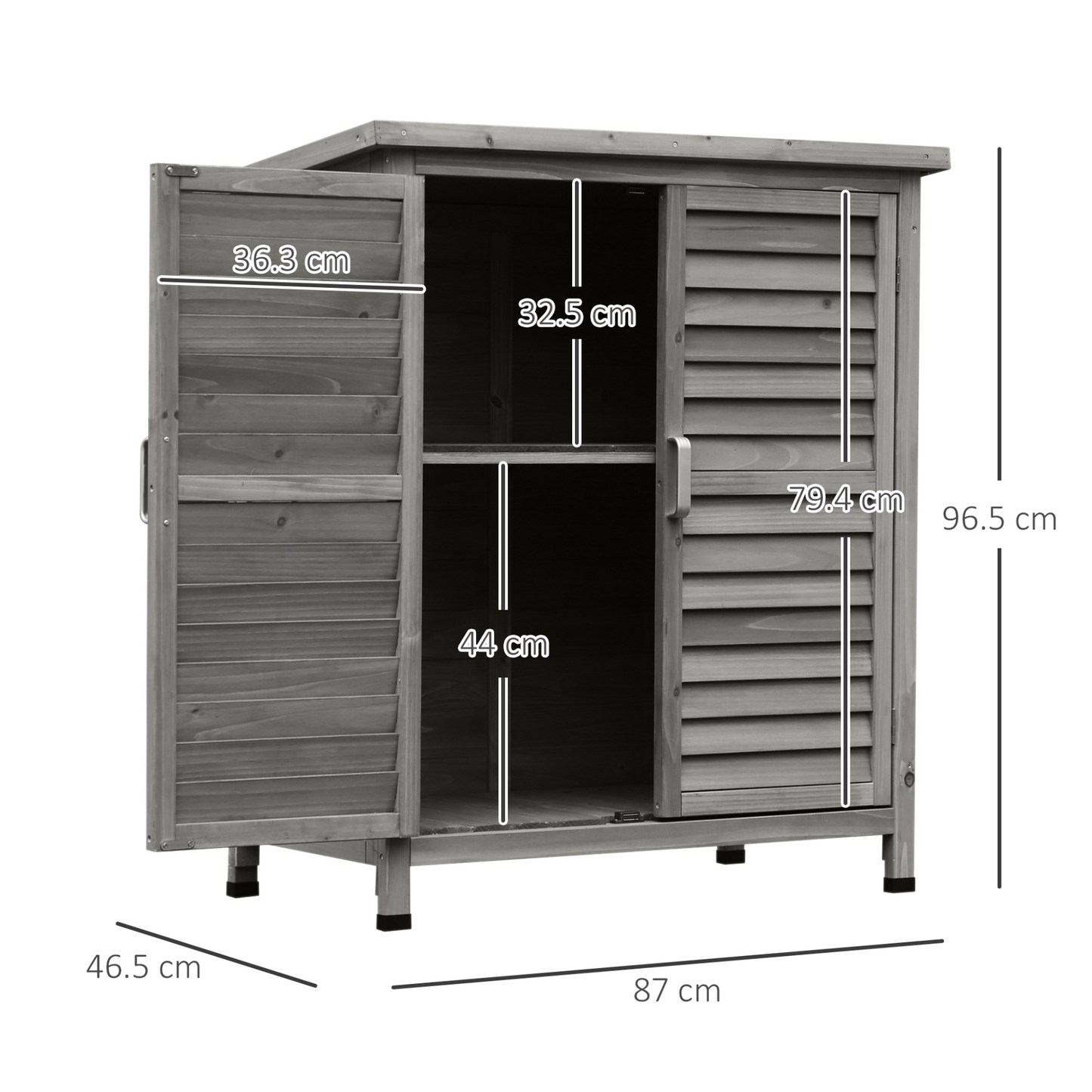 Wooden Garden Storage Shed