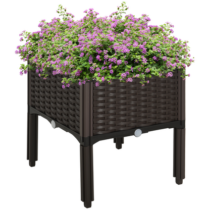 Garden Raised Bed 26L-Brown