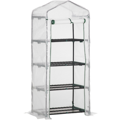 4 Tier Mini Greenhouse 70 x 50 x 160 cm