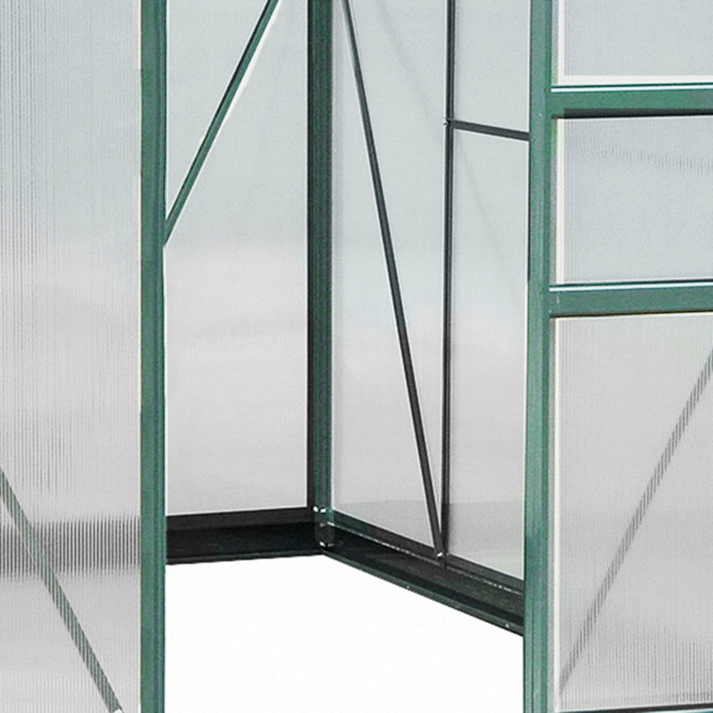 Large Walk-In Green House with Slide Door (6 x 8ft)