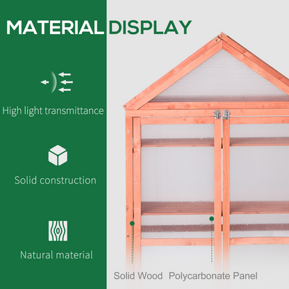 Polycarbonate Grow House 80 x 47 x 138cm