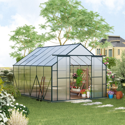 Aluminium Greenhouse  8 x 12ft