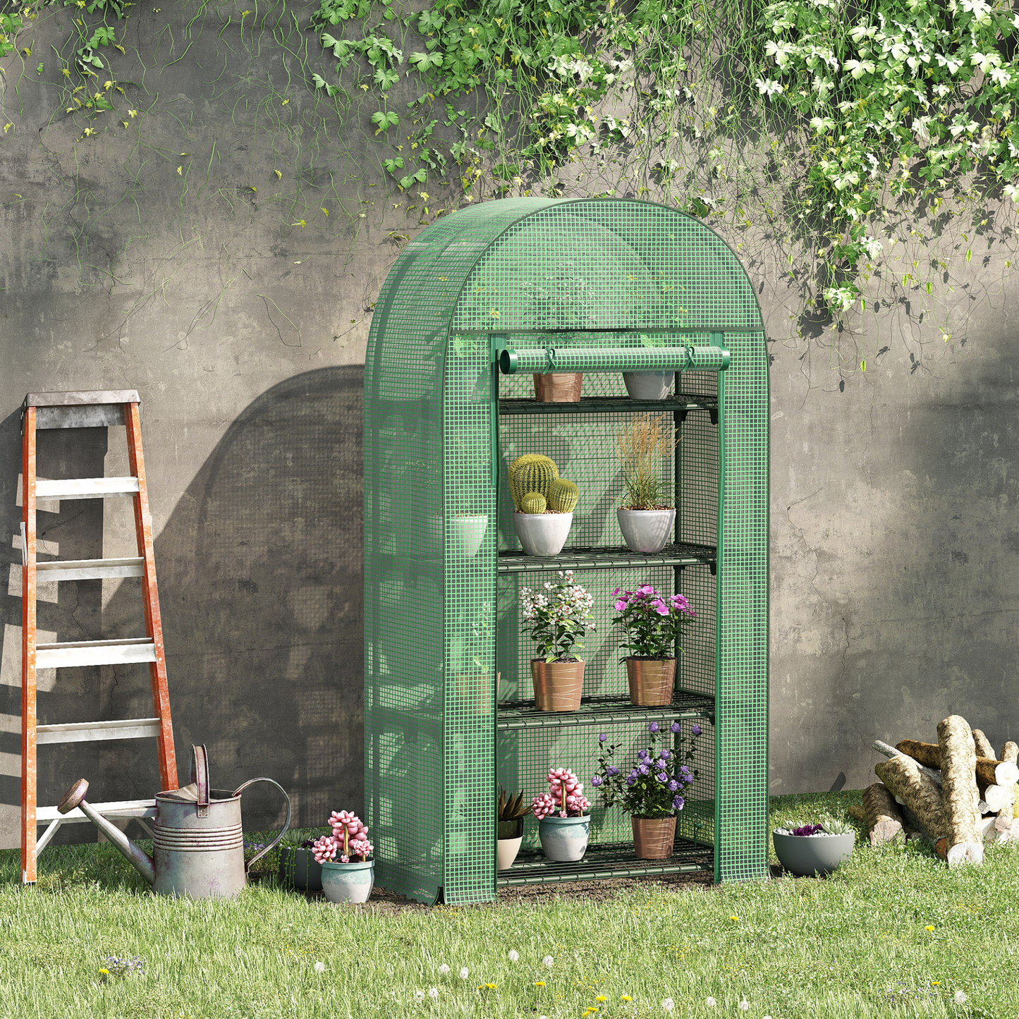 Mini Greenhouse for Outdoor 80 x 49 x 160cm