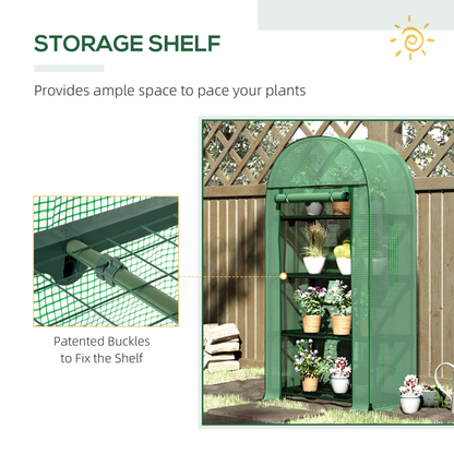 Mini Greenhouse for Outdoor 80 x 49 x 160cm