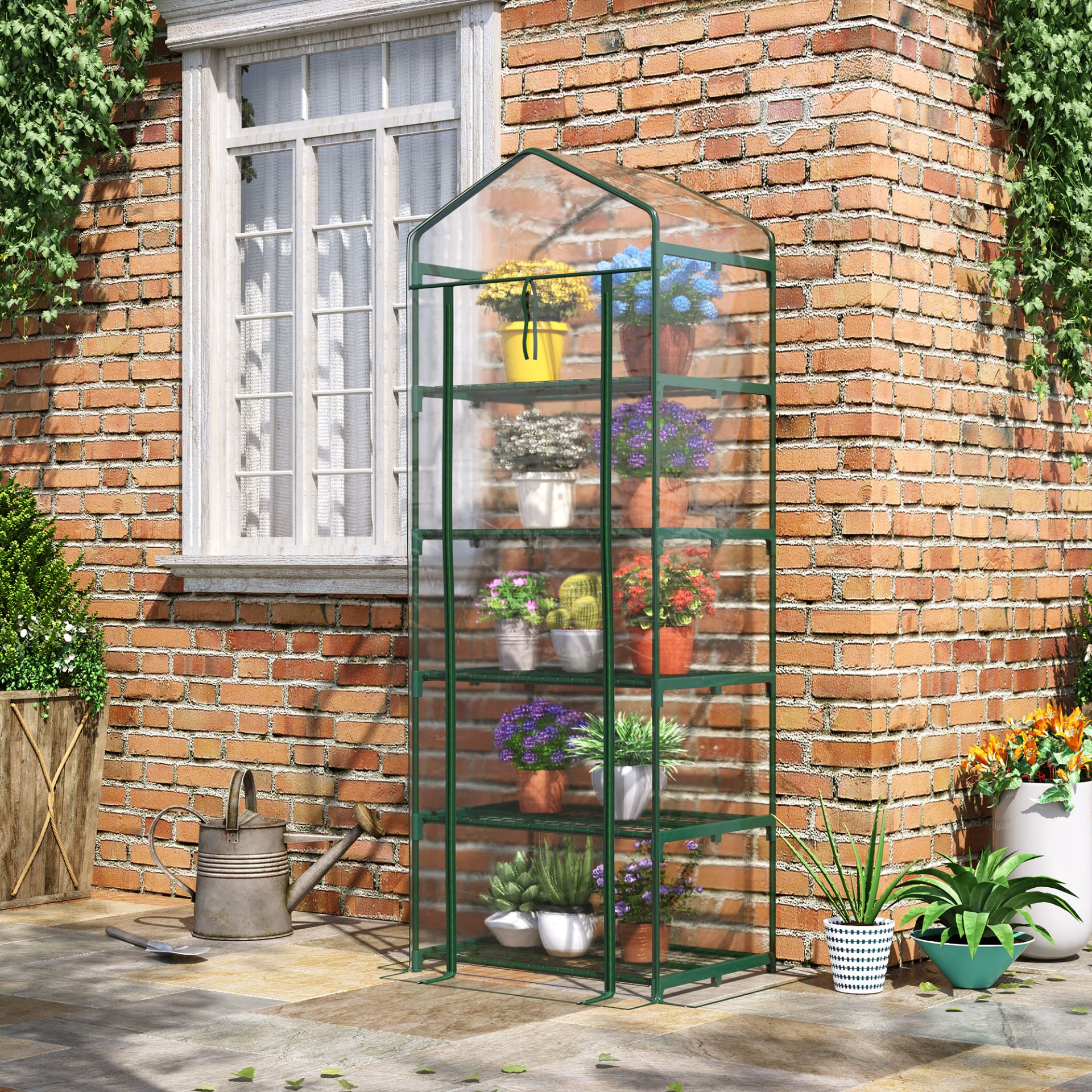 5 Tier Greenhouse 69 x 49 x 193cm