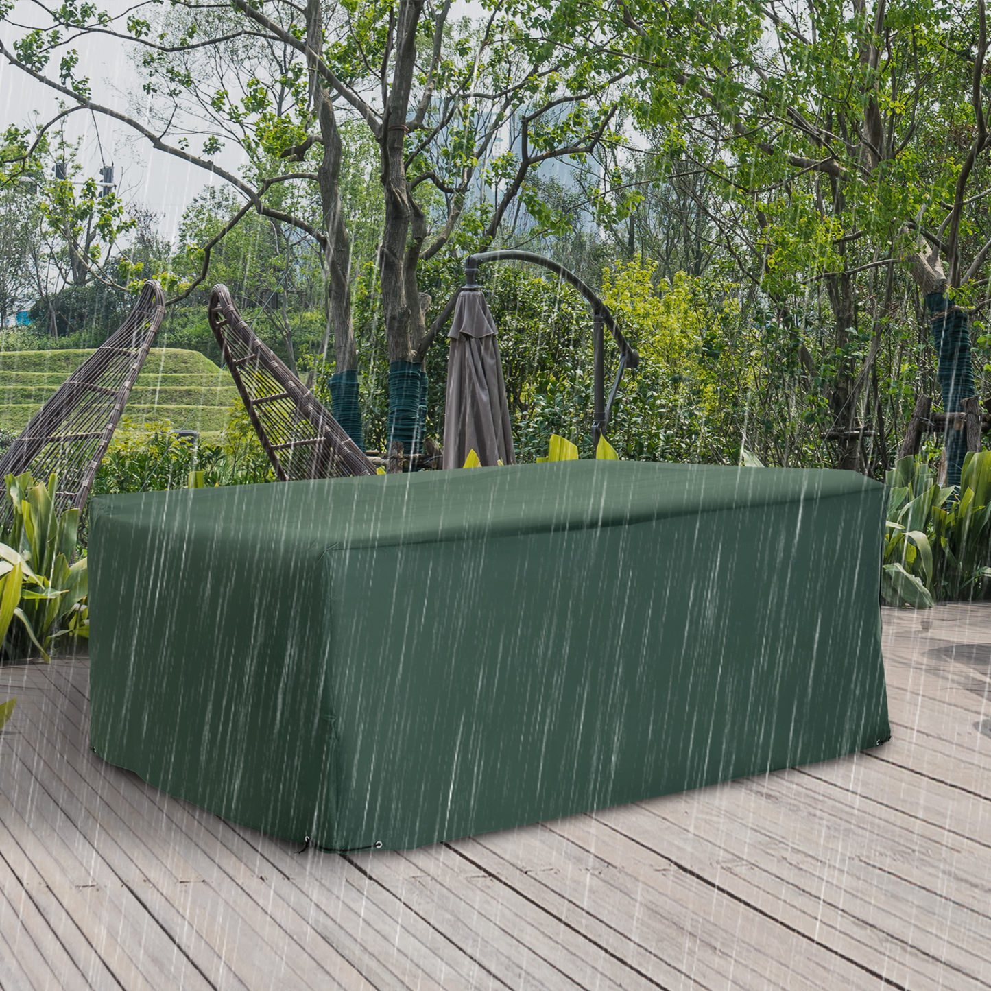 UV Rain Protective Rattan Furniture Cover