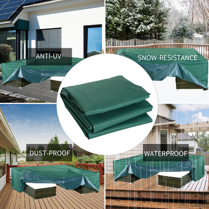 UV Rain Protective Rattan Furniture Cover