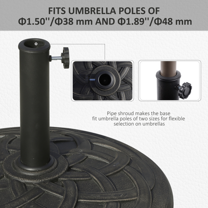 19KG Resin Umbrella Base