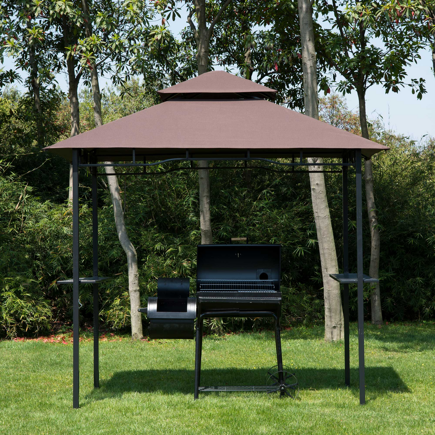 Double-Tier BBQ Gazebo | Jscapes Home and Garden  