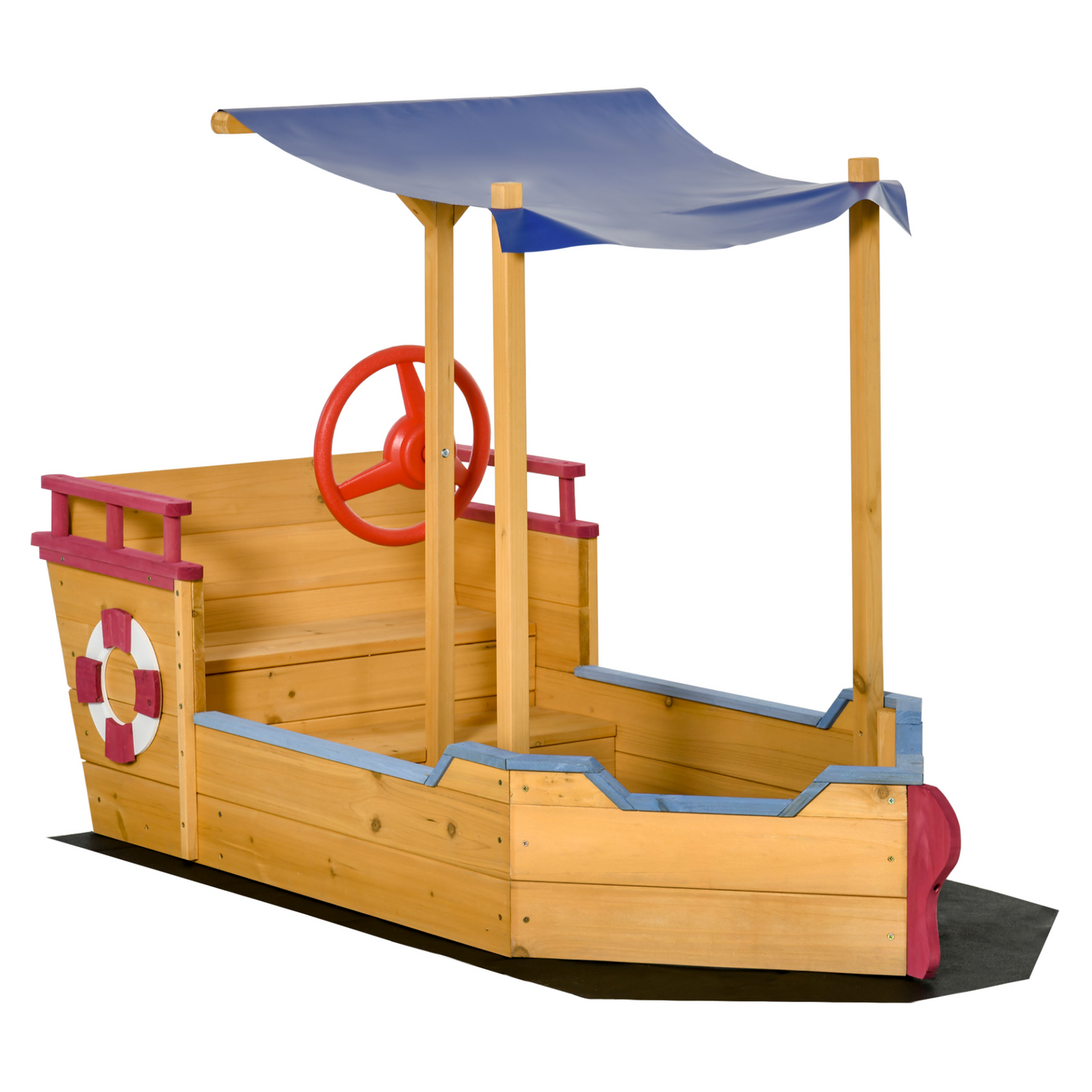 Kids Wooden Sandboat Play Station | Jscapes Home and Garden