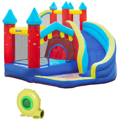 4 in 1 Kids Bouncy Castle with Blower 2.9 x 2.7 x 2.3m