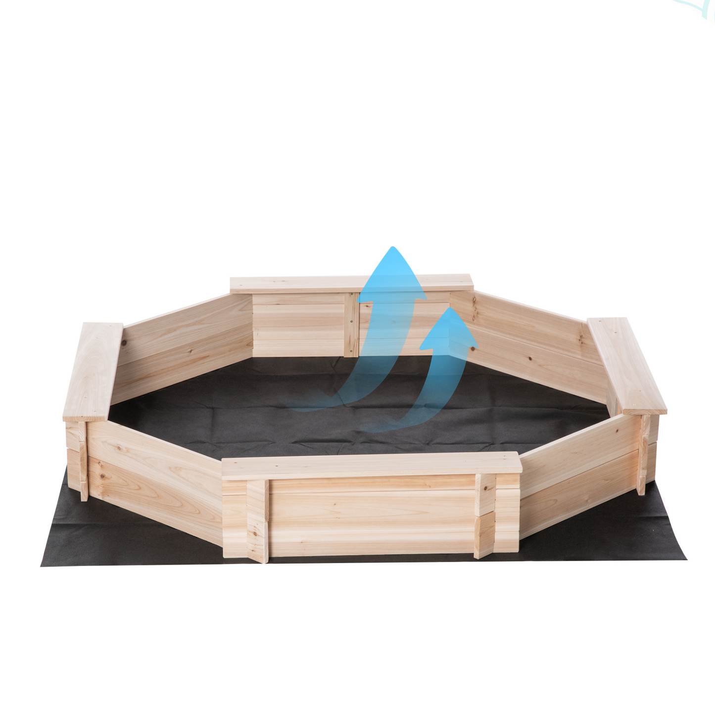 Kids Wooden Sand Pit | Jscapes Home and Garden | Outdoor 