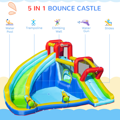 5 in 1 Inflatable Bounce House