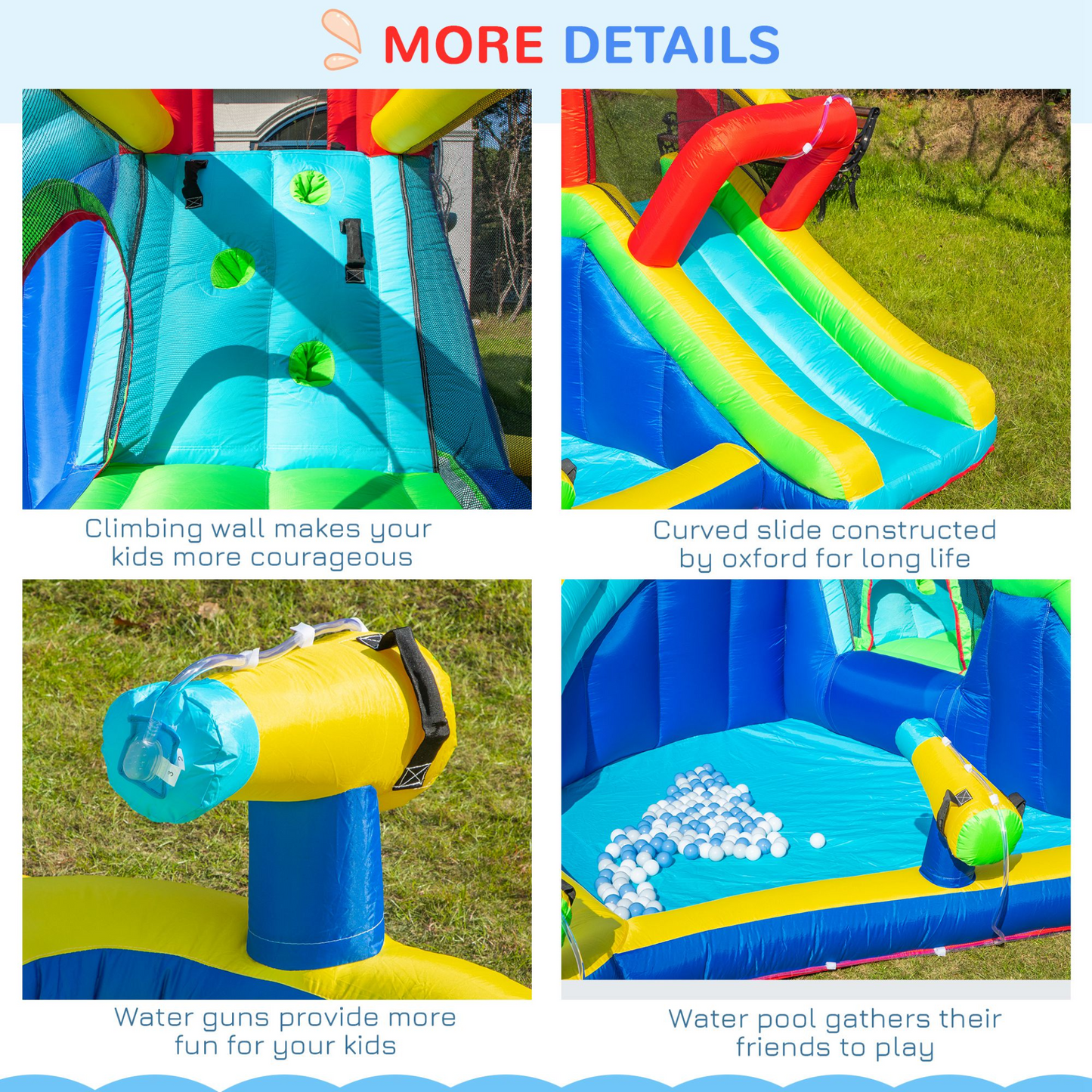 5 in 1 Inflatable Bounce House