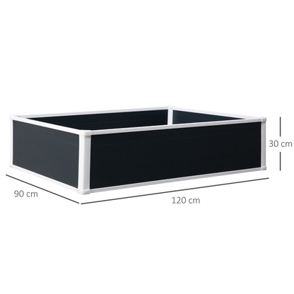 Garden Raised Bed Planter 120 x 90 x 30 cm