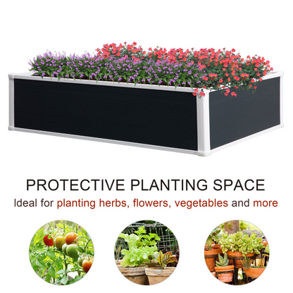 Garden Raised Bed Planter 120 x 90 x 30 cm