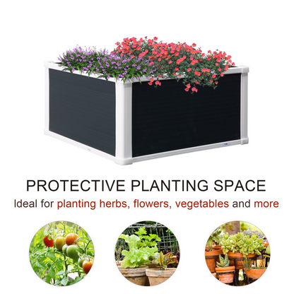 Garden Raised Bed Planter 60 x 60 x 30 cm