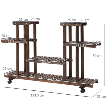 4-Tier Floor-standing Flower Rack