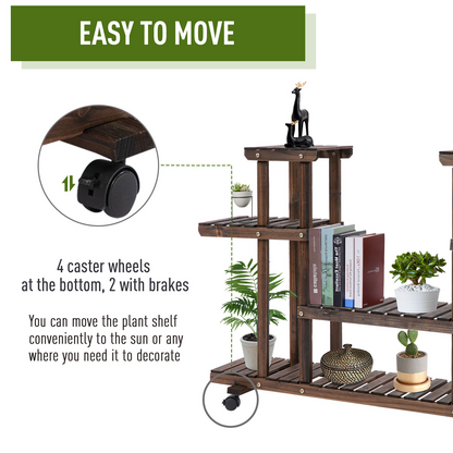 4-Tier Floor-standing Flower Rack