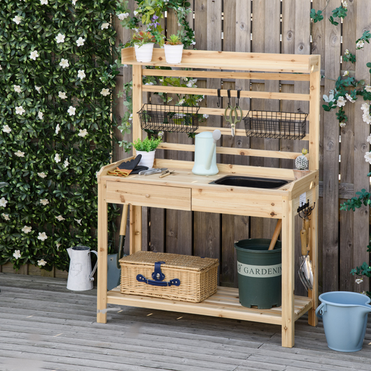 Potting Bench Table | Jscapes Home and Garden