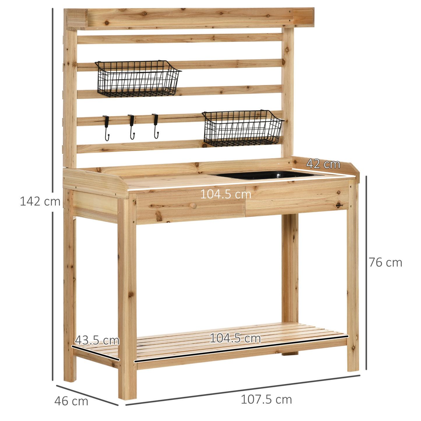 Potting Bench Table | Jscapes Home and Garden