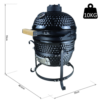 Ceramic Kamado BBQ Grill Smoker