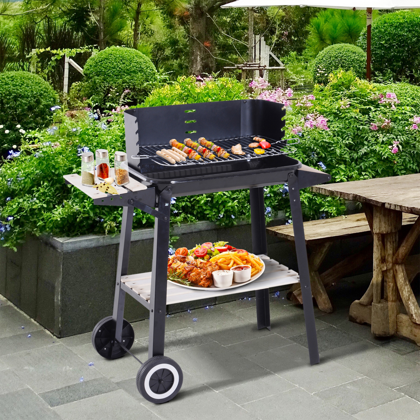 Outdoor Charcoal BBQ Grill | Jscapes Home and Garden