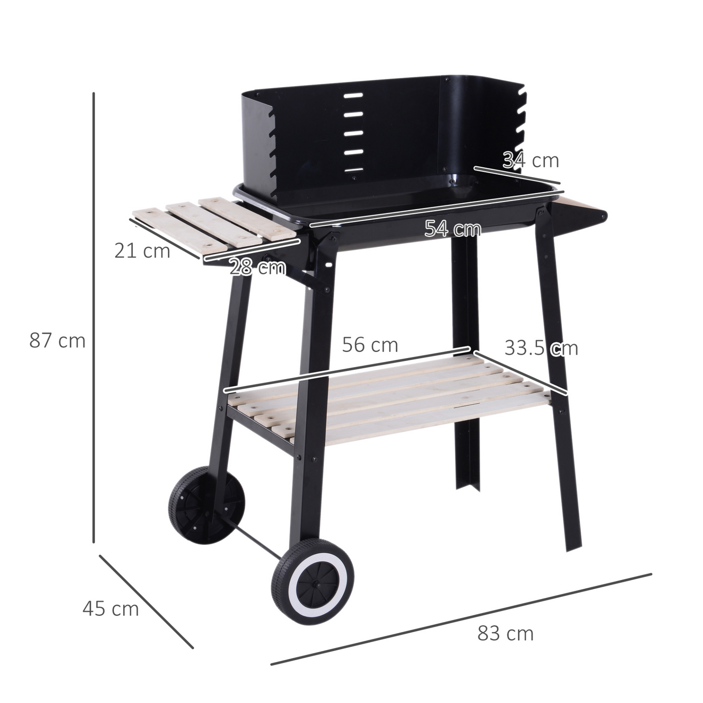 Outdoor Charcoal BBQ Grill | Jscapes Home and Garden