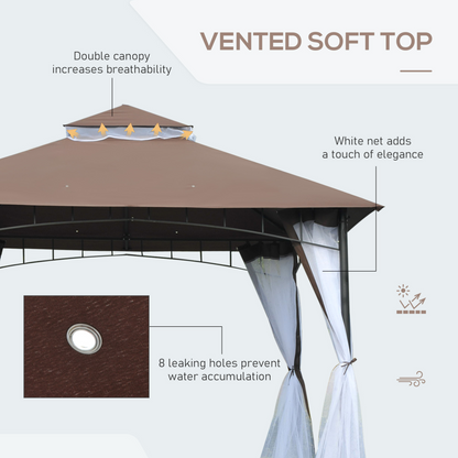  Metal Gazebo and Canopy Shelter | Jscapes Home and Garden