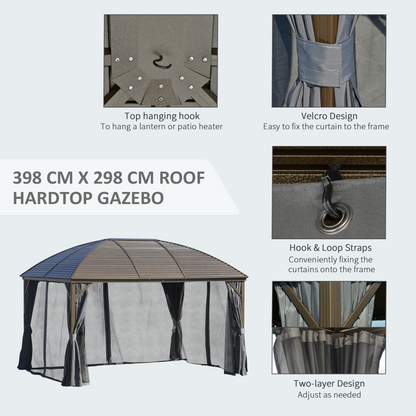 Aluminium Gazebo | Jscapes Home and Garden | Gazebos