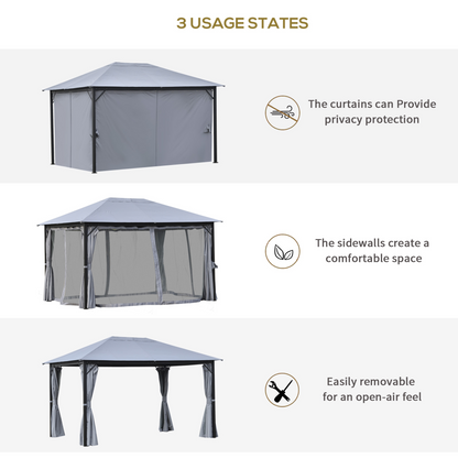 Aluminum Outdoor Gazebo | Jscapes Home and Garden