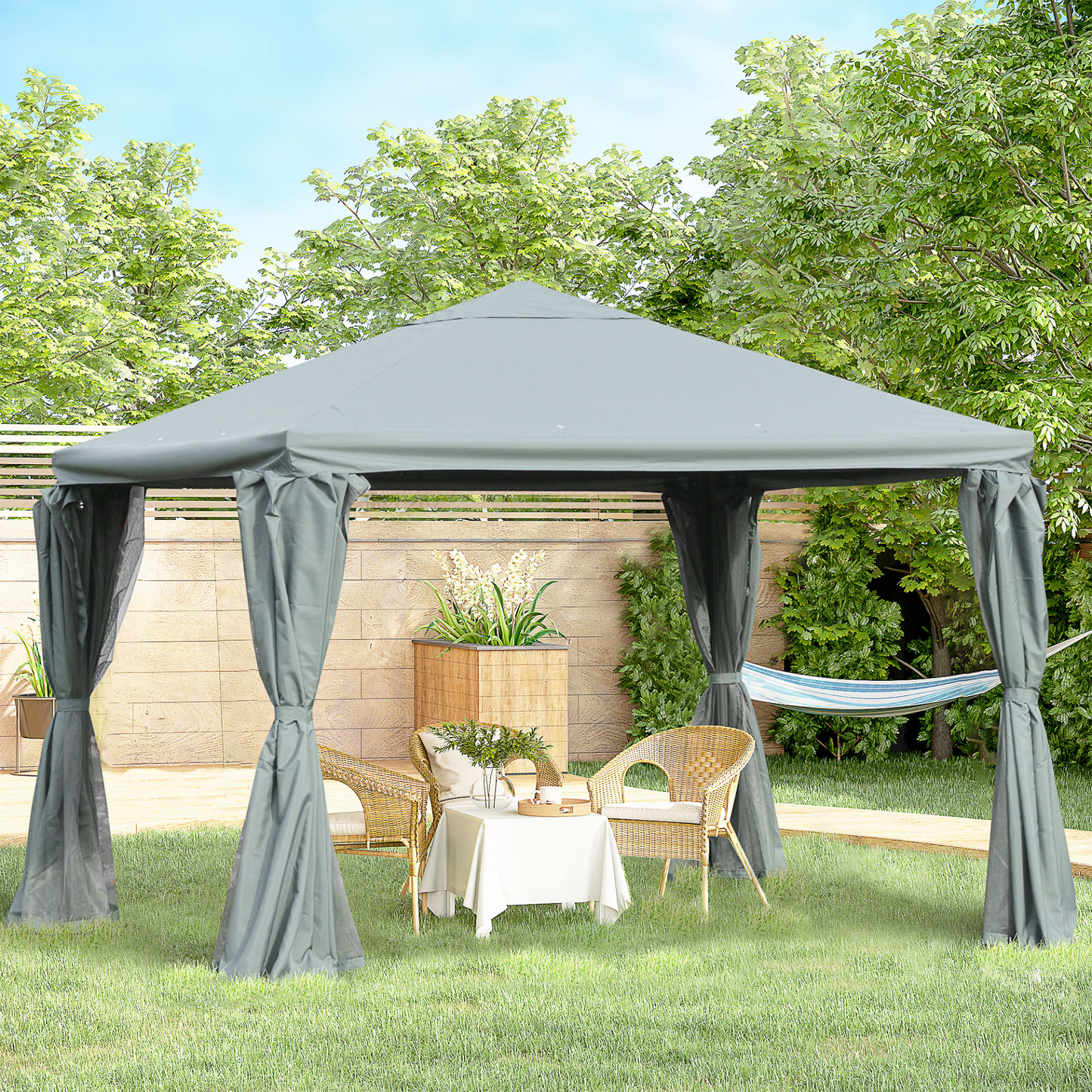 Outsunny Aluminium Gazebo | Jscapes Home and Garden