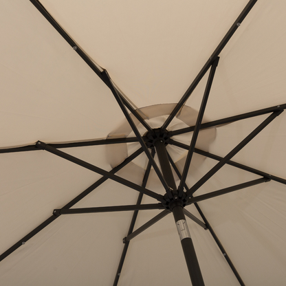 Cream 2.7m Patio Garden Umbrella