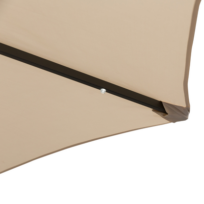 Cream 2.7m Patio Garden Umbrella