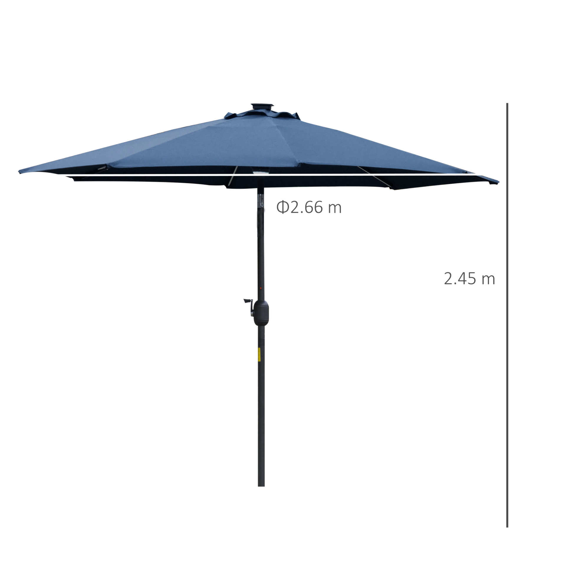 Blue Garden Parasol