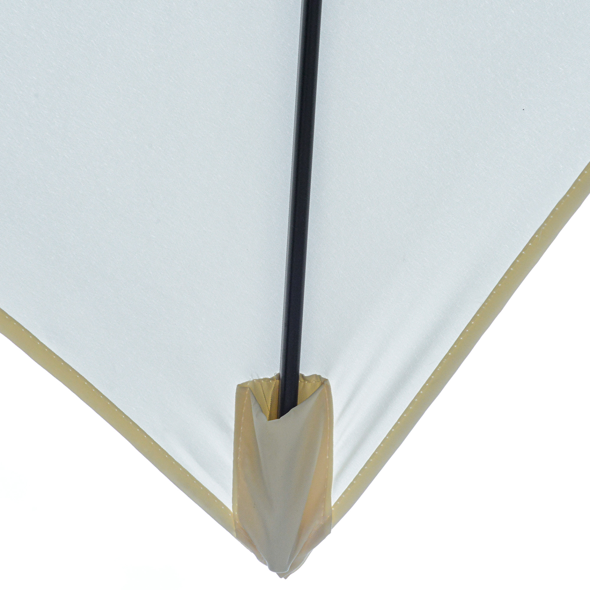 Cream White 2 x 3(m) Garden Parasols