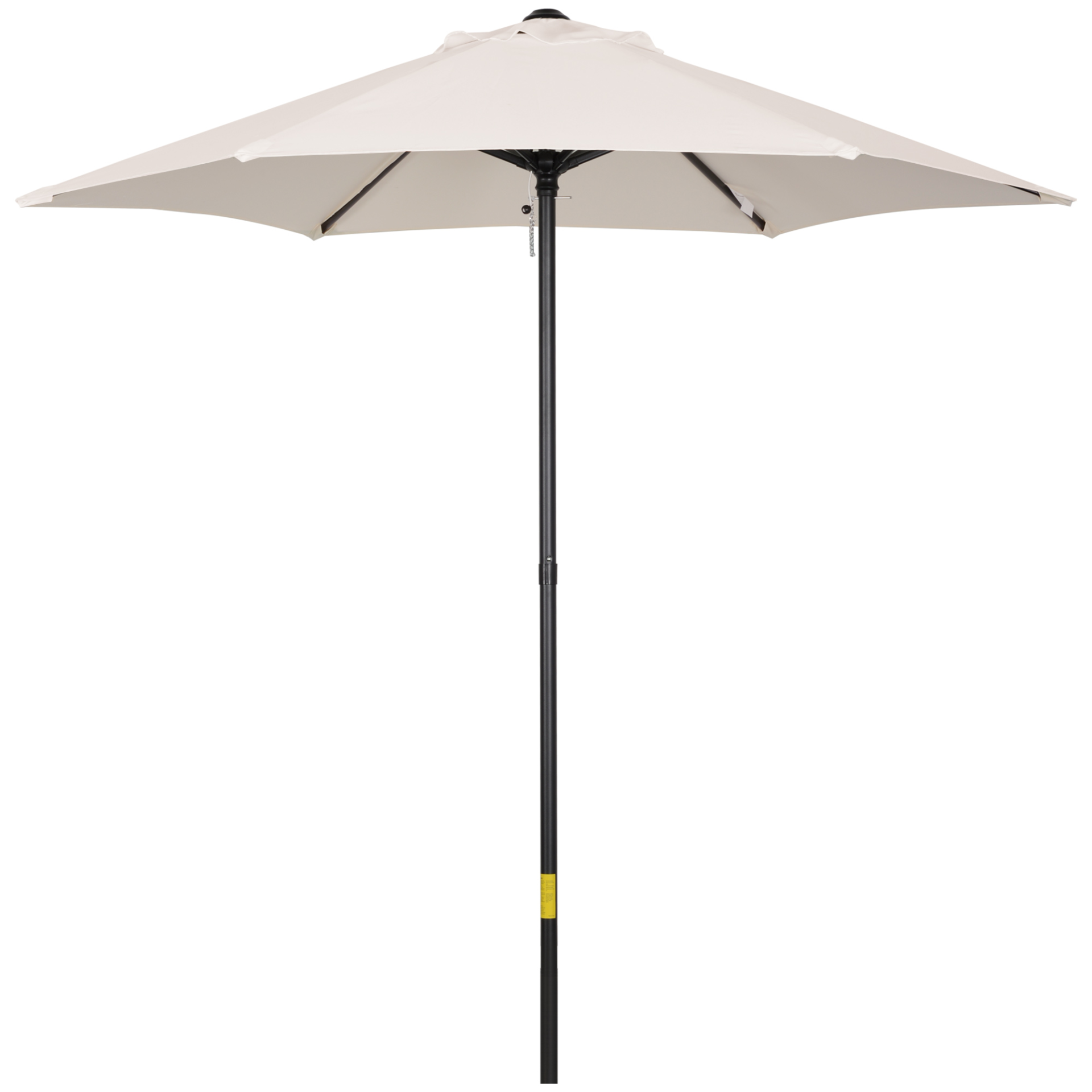 Cream White 2m Patio Parasols