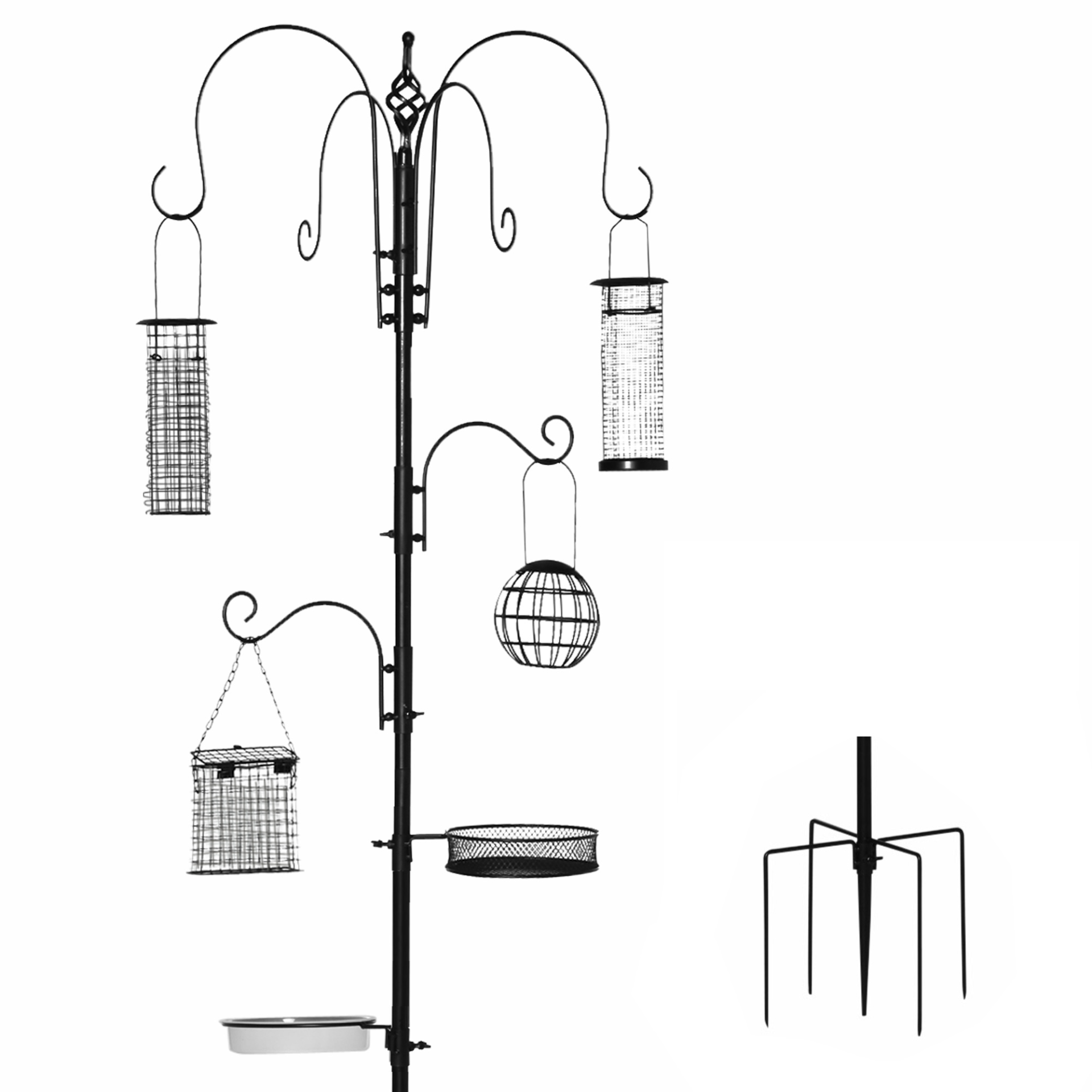 Pawhut Bird Feeding Station Kit