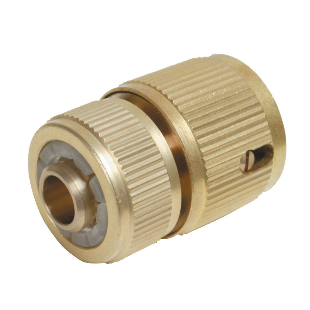 home and garden Quick Connector Auto Stop Brass