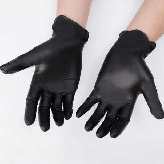 Black PVC Gloves