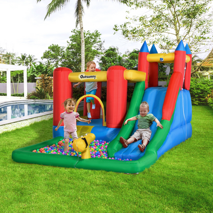 Water Slide 6 in 1 Bounce House