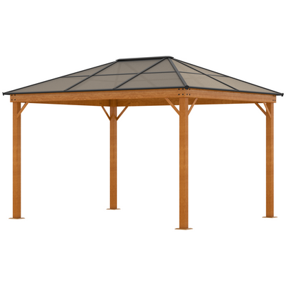 Hardtop Gazebo and Steel Frame | Jscapes Home and Garden