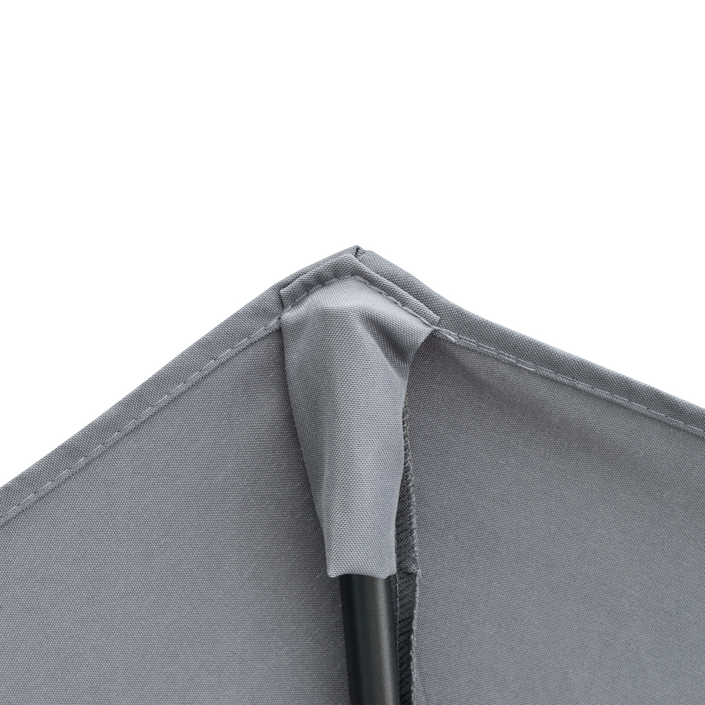 Dark Grey Half Parasol 