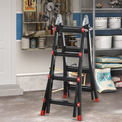  Aluminium Duo Non Slip Ladder 